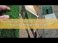 Avis sur la PICK FOR LIFE Dog Potty Training Replacement Artificial Grass Mat, Perfect for Indoor an