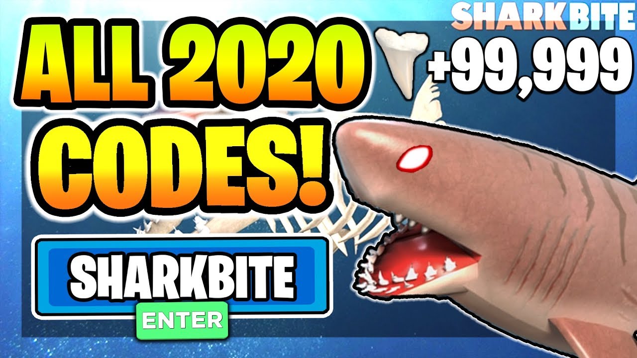 2020 All Secret Working Codes In Sharkbite Roblox - roblox shark bite drawing