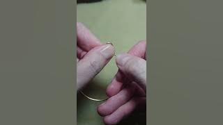 Making a Tree-of-life Pendant (Number 154-A) with Teal and Clear Glass/Crystal Beads - with hoop!