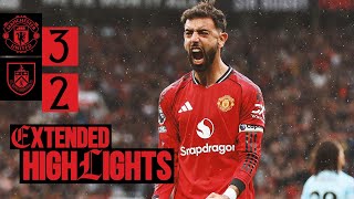 3️⃣ Points At Old Trafford! 😍 | Man Utd v Burnley | Extended Highlights