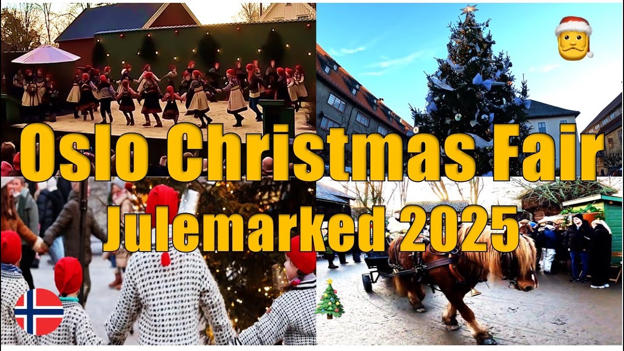 Oslo Christmas Fair | Julemarked 2025 | Norway