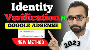 Verify your identity on your AdSense account 2023 | verify your identity within 45 days