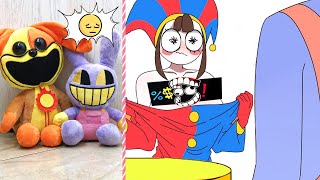 Ponmi React to The Amazing Digital Circus | Funny TikTok Animations #9