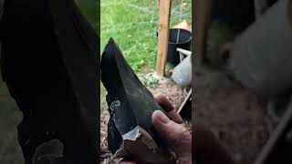 Flint knapping - a rambling stream of consciousness from a mildly intoxicated absolute beginner 🤪