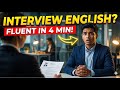 Interview English For Beginners 💼 | Easily Speak Confidently.