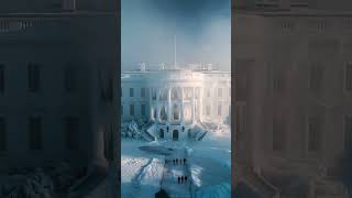 “The White House Froze Overnight 😳❄️” #WhiteHouse #USAviral #Unbelievable #TrendingNow #WowMoment