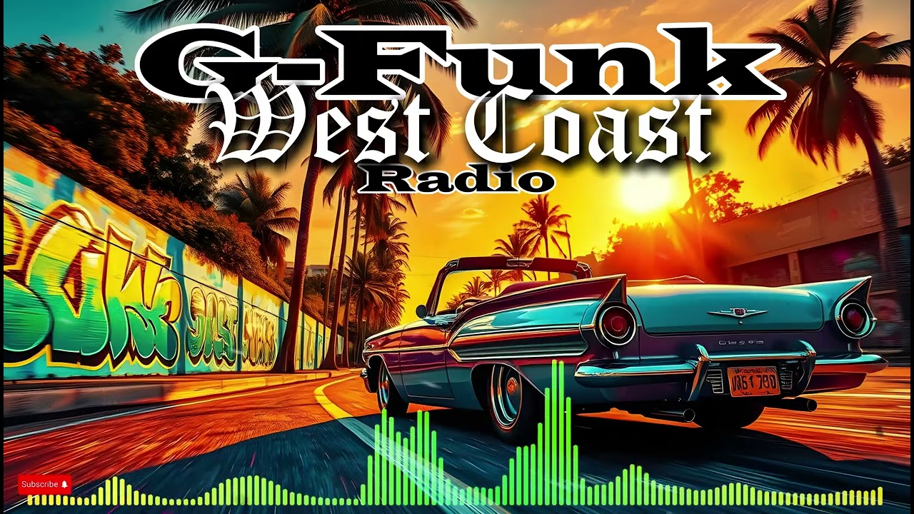 ☆YK☆ G-rap Hiphop Radio West Coast Vol. 35 🎵 G-Funk ~ 90s Hip-Hop
