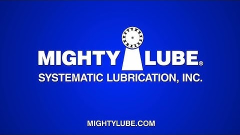 Mighty Lube Next Generation Conveyor Monitoring System - Extended Video