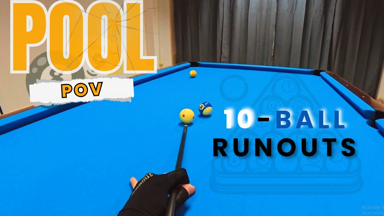 Image of video the 10-Ball Runouts from a Pool Player’s POV 15