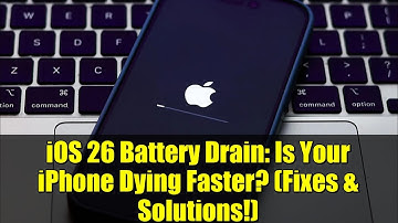 iOS 26 Battery Drain: Is Your iPhone Dying Faster? (Fixes & Solutions!)