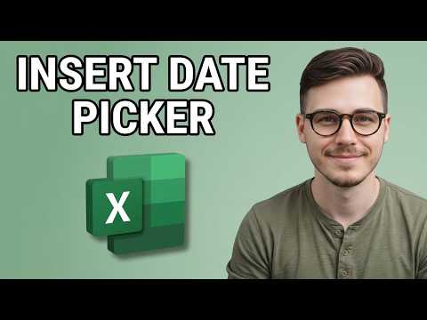 How to Insert a Date Picker in Excel Desktop [Updated 2026]
