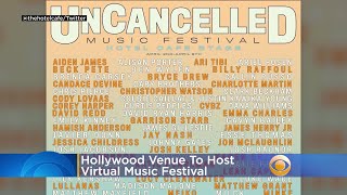 Coronavirus: Hollywood Venue To Host Virtual Music Festival
