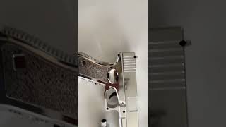 Nova glock cromada de dardos encapsulados