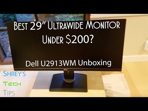 Best Budget Ultrawide? Dell U2913WM Unboxing