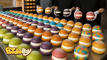 Amazing Cream Dessert! Korean Bakery Compilation