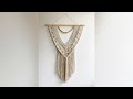 Tutorial Macrame Wall Hanging NEW 2021