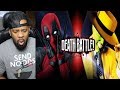 Deadpool VS Mask (Marvel VS Dark Horse) | DEATH BATTLE! - REACTION