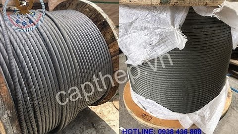 Cung cấp cáp thép chống xoắn 35x7 D18 Hàn Quốc tại Hồ Chí Minh
