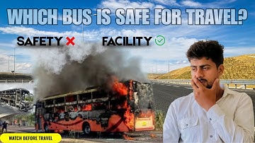 Jaisalmer Bus Fire | Bus Safety Tips Every Passenger Must Know | Safe Travel Guide 2025