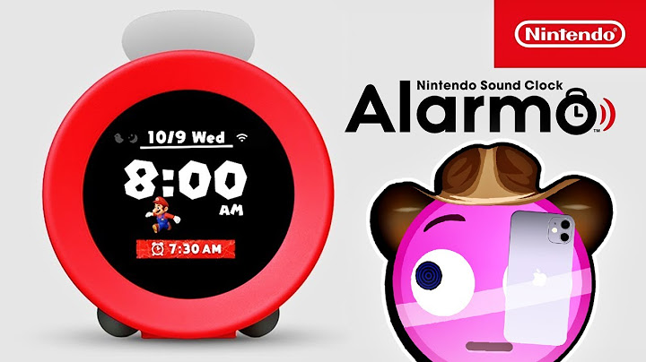 Nintendo Sound Clock: Alarmo – Announcement Trailer Reaction