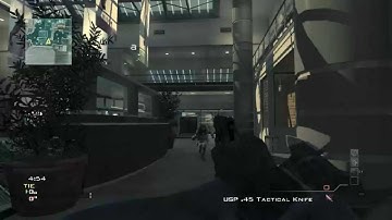 MW3 all or nothing good knifing kill feed