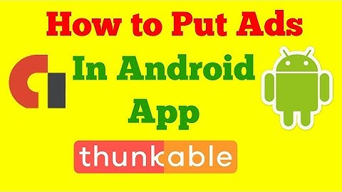 How to Put Ads in Android App ! Thunkable tutorial Hindi/Urdu