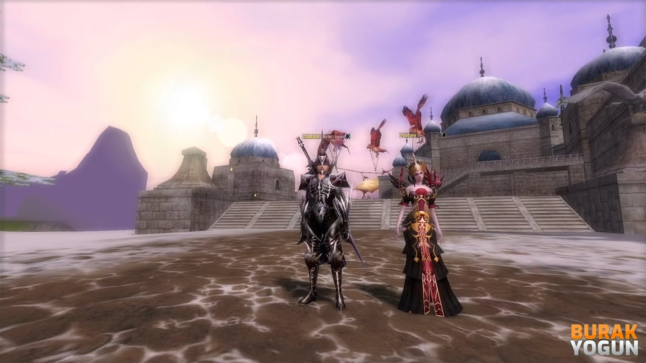 Silkroad Online - Dark Knight & Dark Princess Dress Set - YouTube