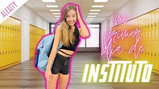 MI PRIMER DIA DE INSTITUTO - VLOG + HAUL DE MATERIAL ESCOLAR