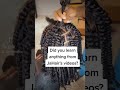 Simple tutorial  showing how to install passion twist braids using these 2 rubber band methods