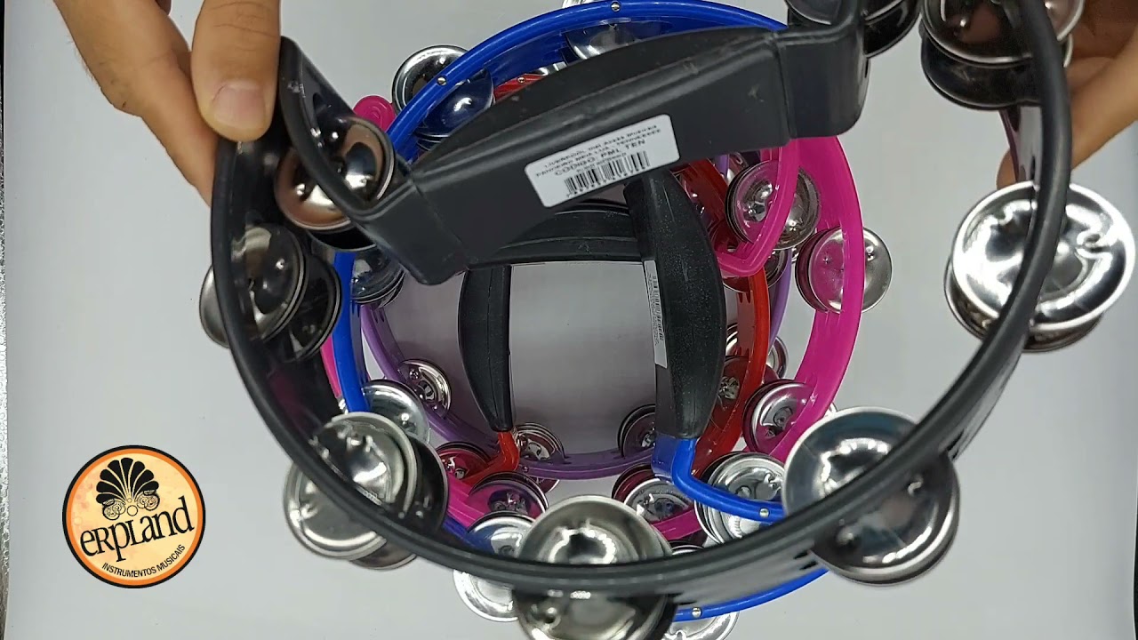 Review pandeiro meia lua, pandeirola colorida Liverpool