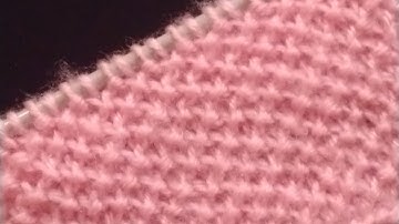 Very pretty & easy 4 rows repeat knitting pattern for Scarf, sweater, jacket.