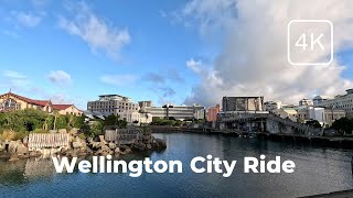 A Bike Ride Around Wellington City New Zealand ASMR