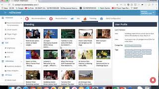 Content discovery and Content personalization| MediaSense