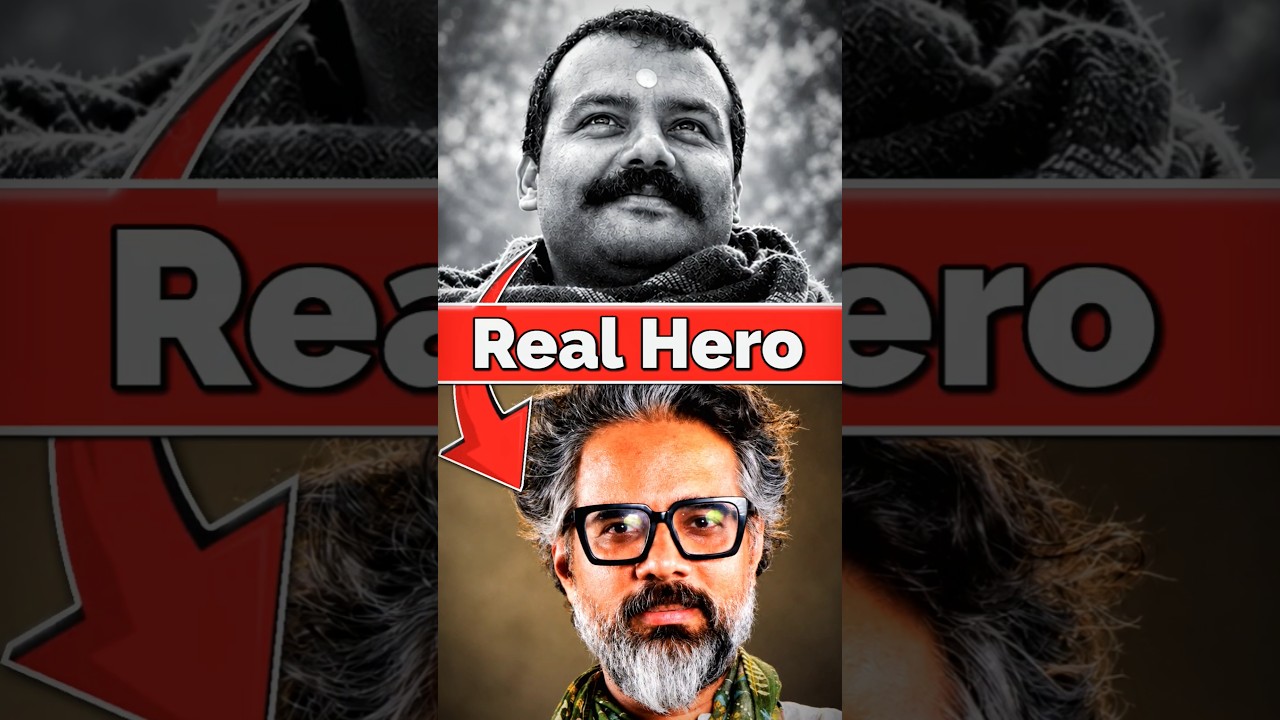 Real Hero behind Hanuman Ansh movie 😱😍 #shorts #bts #film