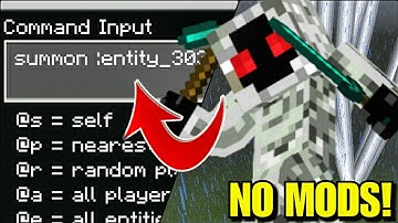 Minecraft✔: How to Spawn the Entity 303