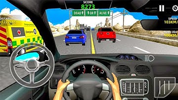 High Speed Car Simulator: Driving in Highway Traffic