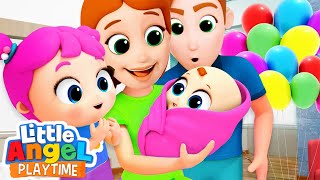New Baby Brother | Fun Sing Along Songs by Little Angel Playtime