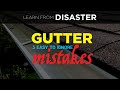 Three Lessons Learned During First-Time Gutter Installation to Harvest Rain Water