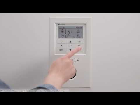 EN – Change the mode and setting temperatures of your Aquarea heat pump