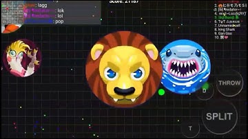 BLOB # FIRST SOLO PUSHSPLIT ON RANDOM   SICKEST INSTANT DOUBLESPLITS   ISNANE PRE DOUBLESPLIT agario