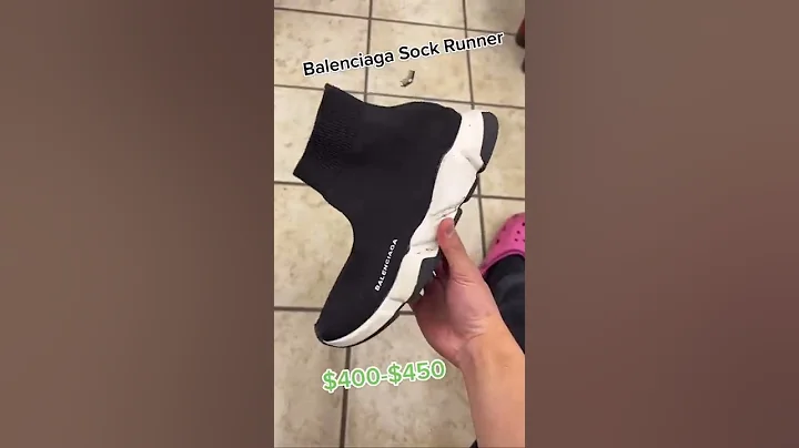 finding $4 Balenciagas and nike dunks at the thrift store… ($500 profit)