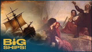 The Treacherous And Unlucky Voyage Aboard The Mayflower | Journey Into The Unknown | Big Ships!
