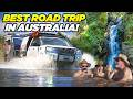 1000km of river crossings stunning camps  hidden waterfalls nsw to qld dirt roads only