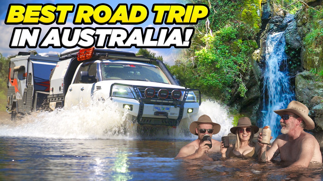 1000km of river crossings, stunning camps & hidden waterfalls! NSW to QLD Dirt Roads ONLY