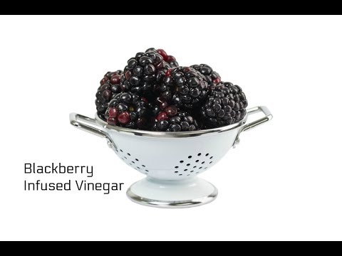 Blackberry Infused Vinegar