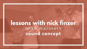 Lessons with Nick - Sound Concept with Mike Marsters