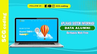 Aplikasi sistem informasi data alumni berbasis web free
