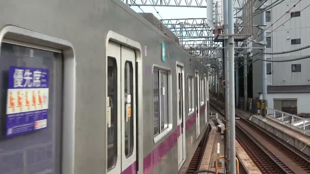 東京メトロ　8000系　8109F 営団「東京メトロ」8000系 8109F 曳舟にて - YouTube