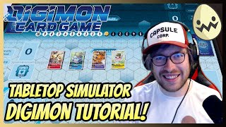 Digimon Card Game: Tabletop Simulator Digimon Tutorial! screenshot 1