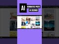 Create social media posts on ai tool microsoft designer